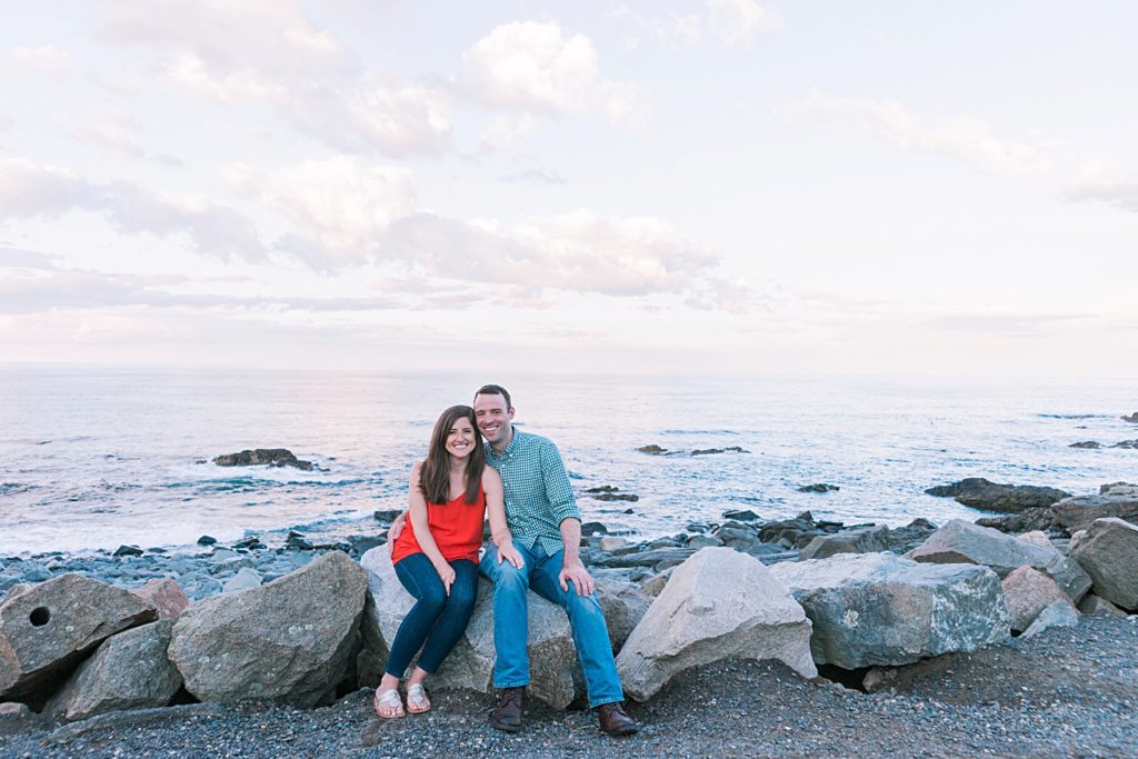 Maine Wedding and Engagement Photographer Sunset